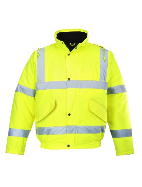 Portwest Yellow  Hi-Viz Bomber Jacket S463 High Visibility